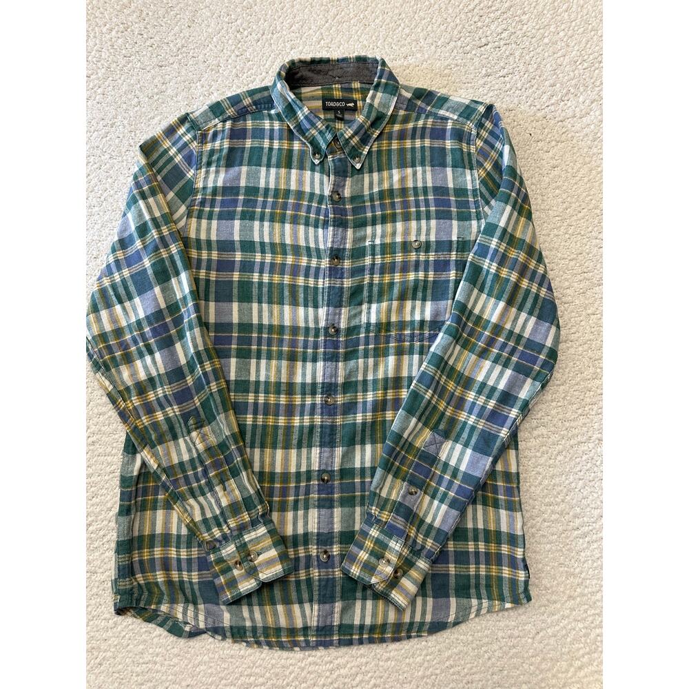 Toad&Co Mens Long Sleeve Button Down Shirt Small